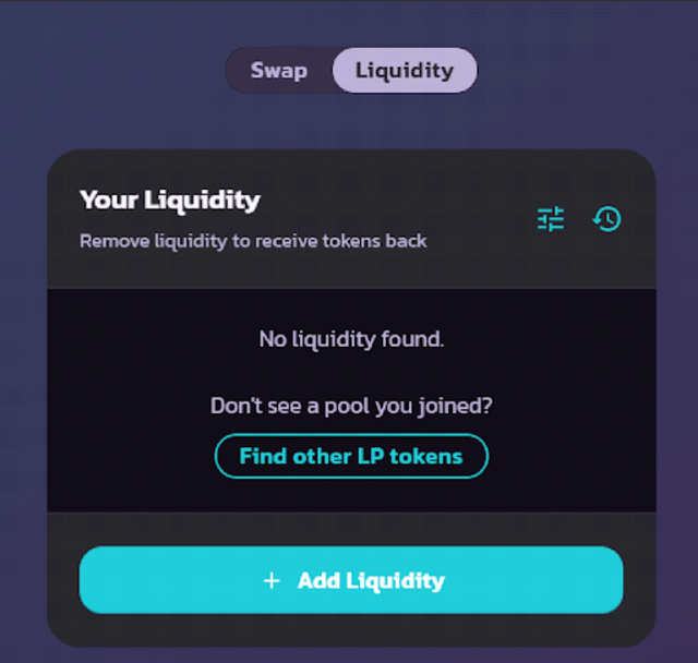 Add Liquidity