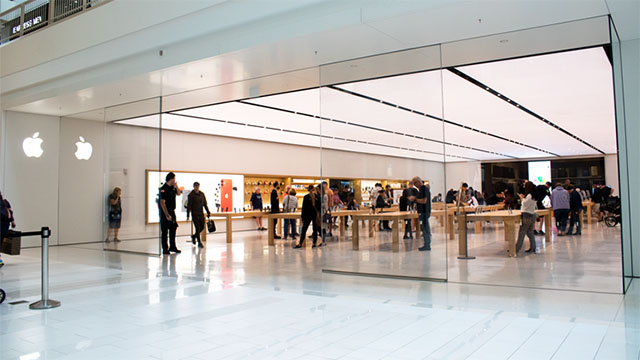 Một cửa hàng Apple Store tại Mỹ