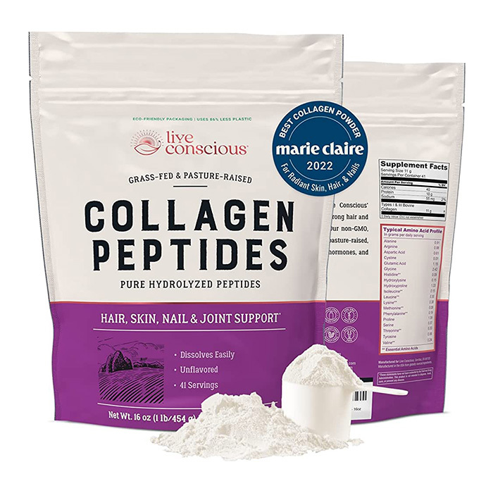 Collagen Peptides Powder Live Conscious 