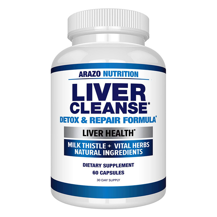 Thuốc bổ gan Arazo Nutrition Liver Cleanse Detox & Repair Formula