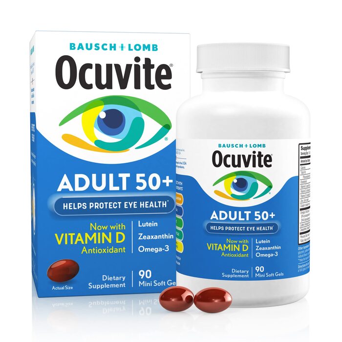 Thuốc bổ mắt Ocuvite Adult 50+
