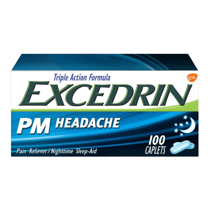 Thuốc hỗ trợ điều trị nhức đầu Excedrin PM