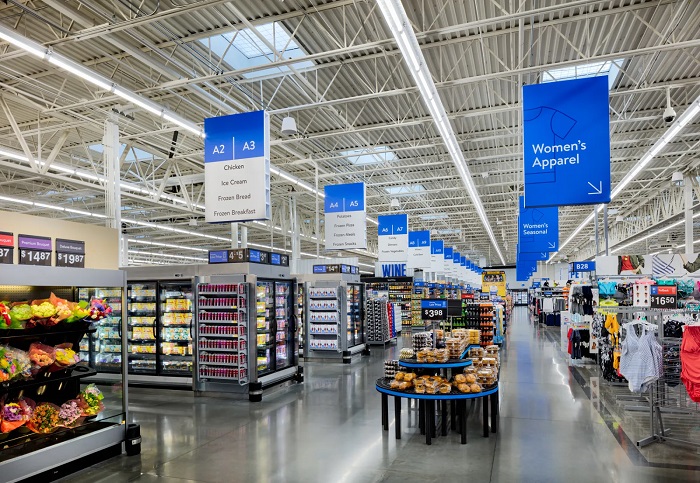 Walmart cung cấp đa dạng các loại mặt hàng