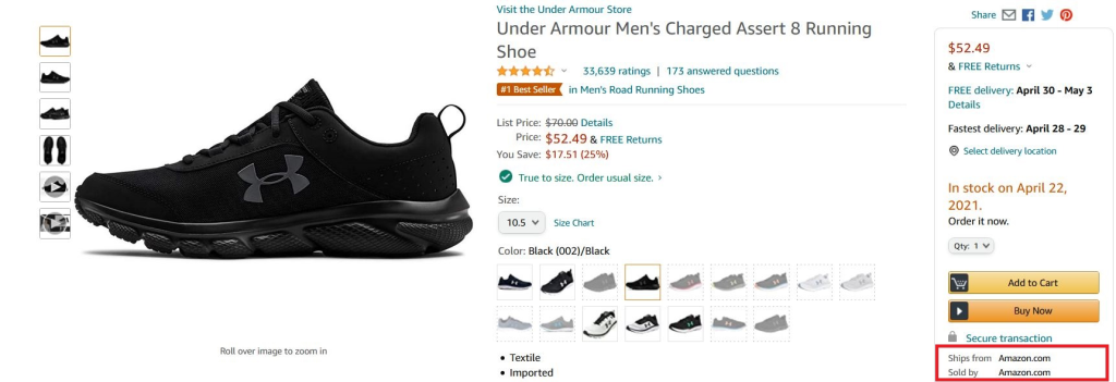 Ships from and Sold by Amazon